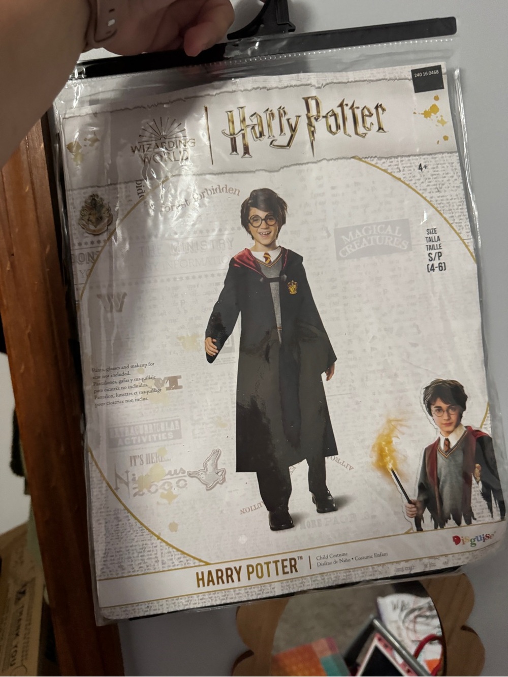 New Harry Potter Costume Small 4-6 Halloween